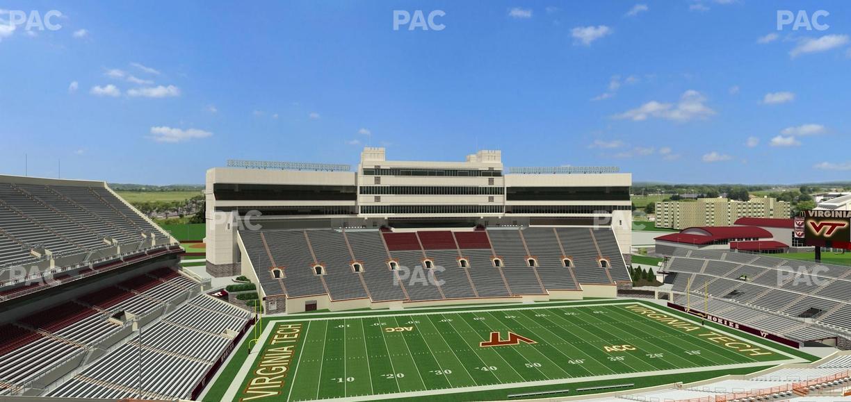 Lane Stadium - Section 233 Seat View