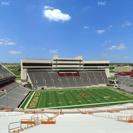 Lane Stadium - Section 233 Seat View