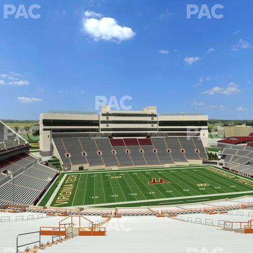 Lane Stadium - Section 233 Seat View