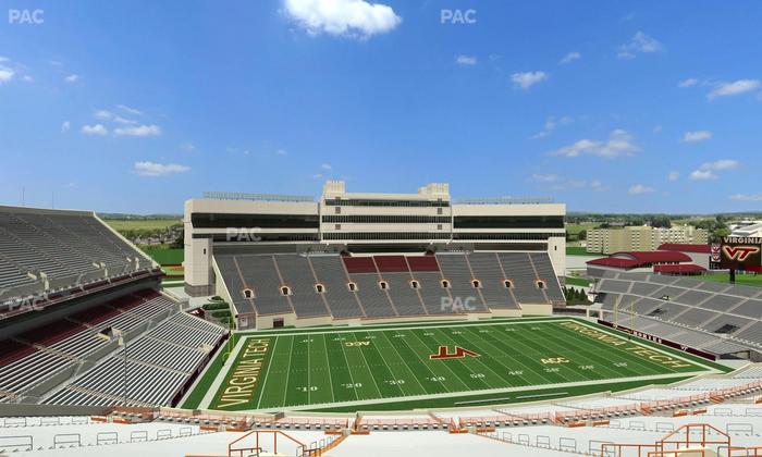 Lane Stadium - Section 233 Seat View