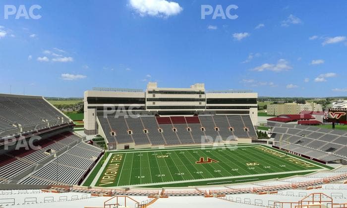 Lane Stadium - Section 233 Seat View
