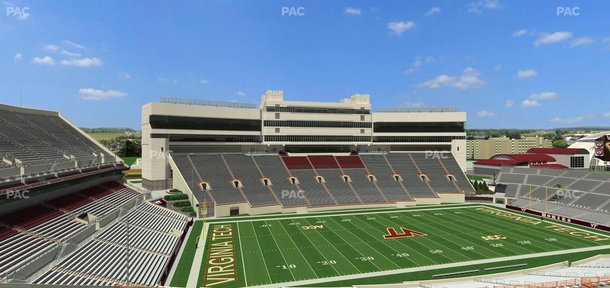 Lane Stadium - Section 235 Seat View