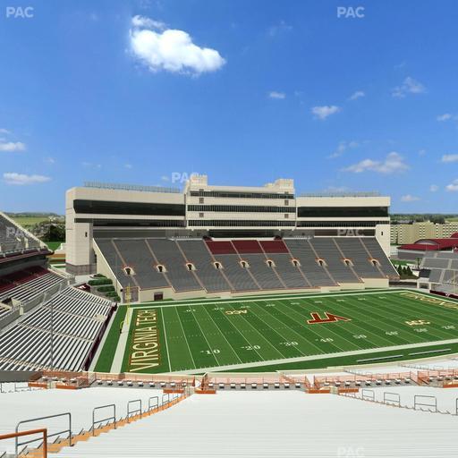 Lane Stadium - Section 235 Seat View