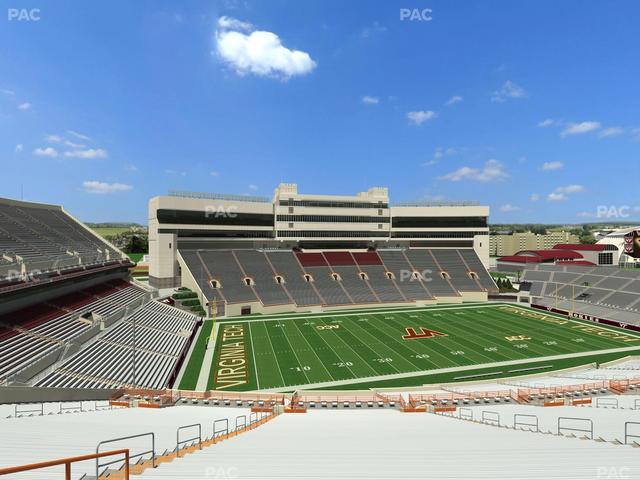 Lane Stadium - Section 235 Seat View