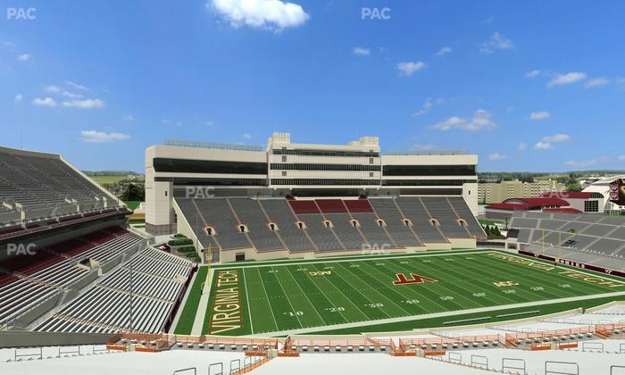 Lane Stadium - Section 235 Seat View