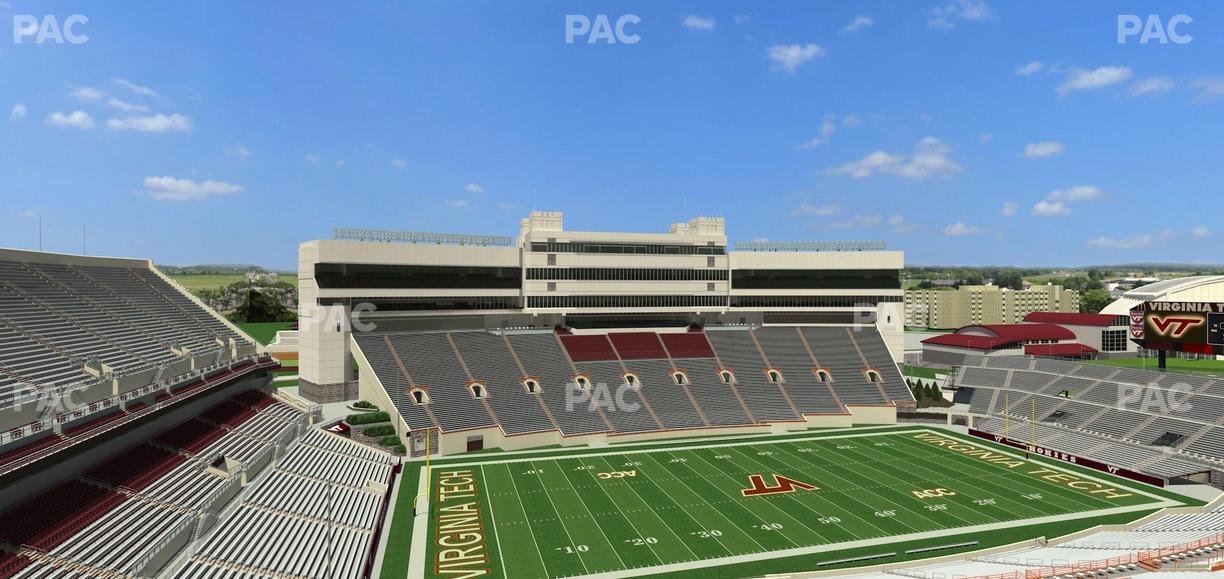 Lane Stadium - Section 235 Seat View