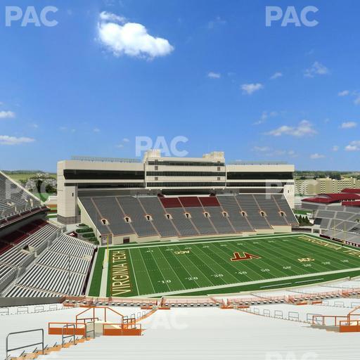Lane Stadium - Section 235 Seat View