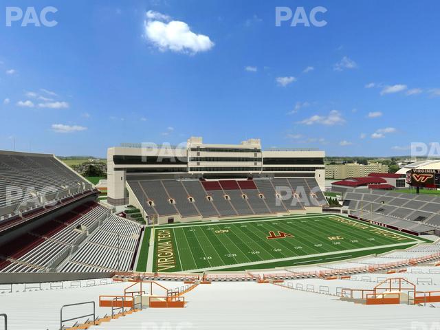 Lane Stadium - Section 235 Seat View Lane Stadium - Section 235 Seat View
