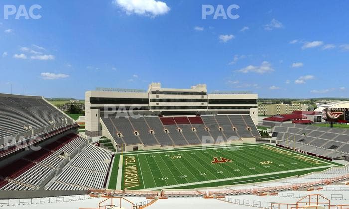Lane Stadium - Section 235 Seat View
