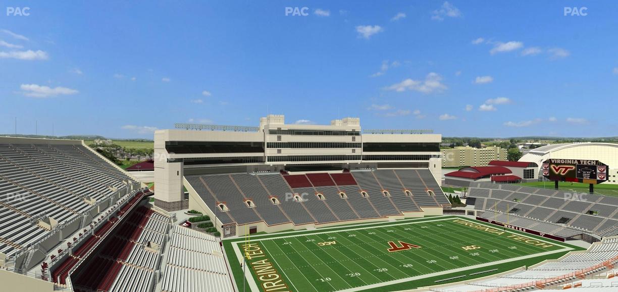 Lane Stadium - Section 236 Seat View