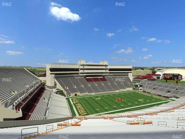Lane Stadium - Section 236 Seat View