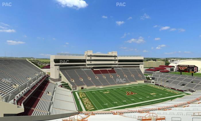 Lane Stadium - Section 236 Seat View