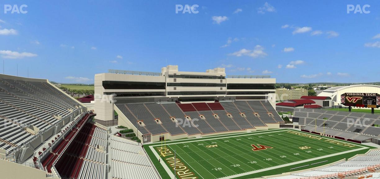 Lane Stadium - Section 236 Seat View