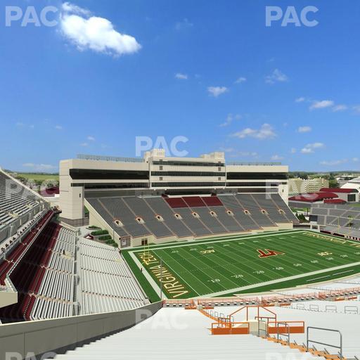 Lane Stadium - Section 236 Seat View