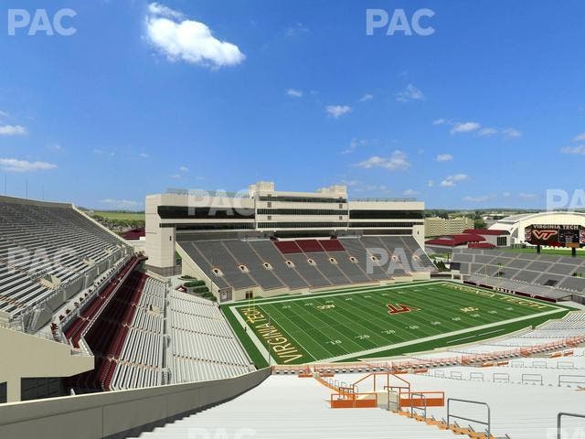 Lane Stadium - Section 236 Seat View