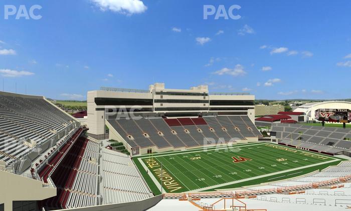 Lane Stadium - Section 236 Seat View