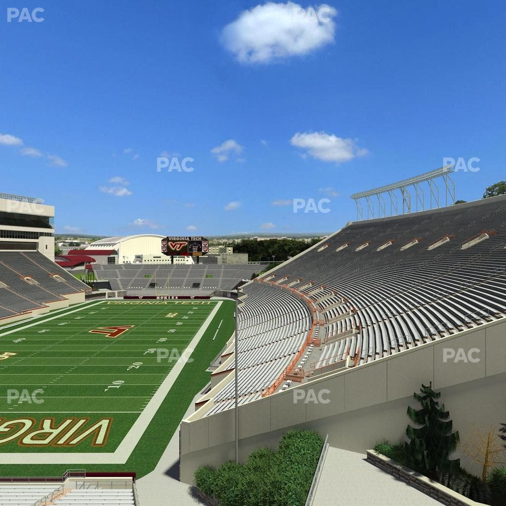 Lane Stadium - Section 402 Seat View