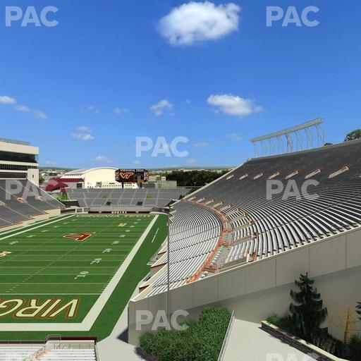 Lane Stadium - Section 402 Seat View