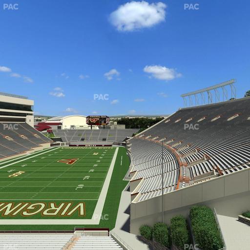 Lane Stadium - Section 403 Seat View