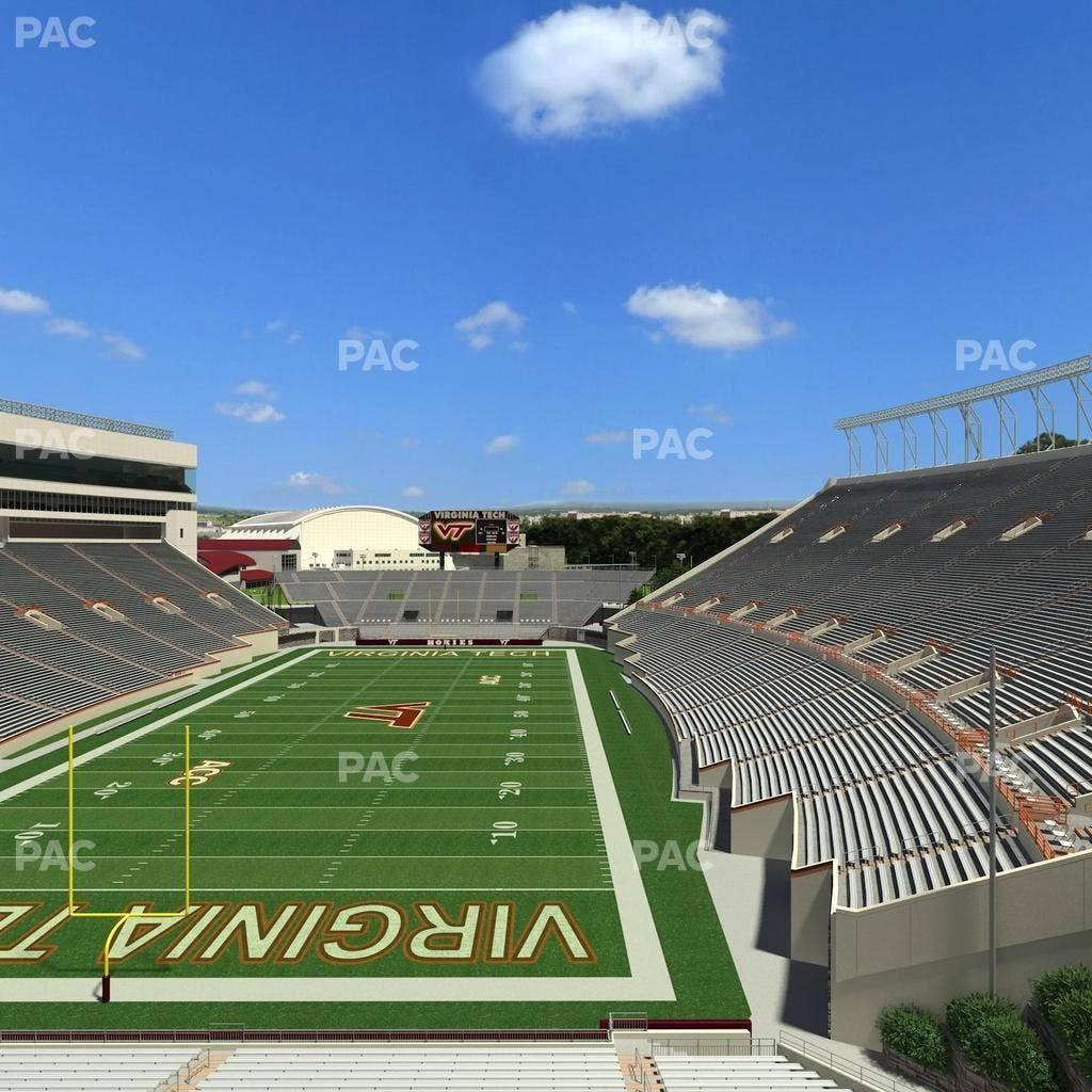 Lane Stadium - Section 404 Seat View
