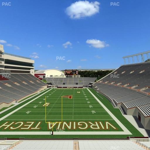 Lane Stadium - Section 405 Seat View
