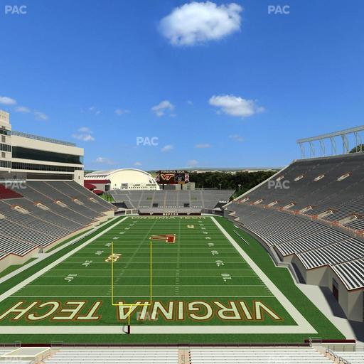 Lane Stadium - Section 405 Seat View