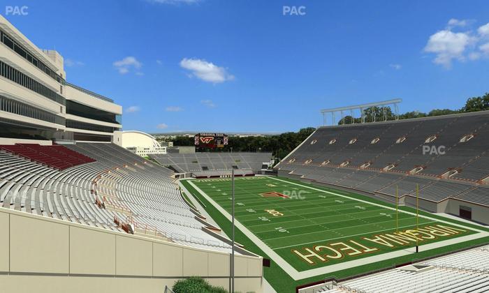 Lane Stadium - Section 409 Seat View