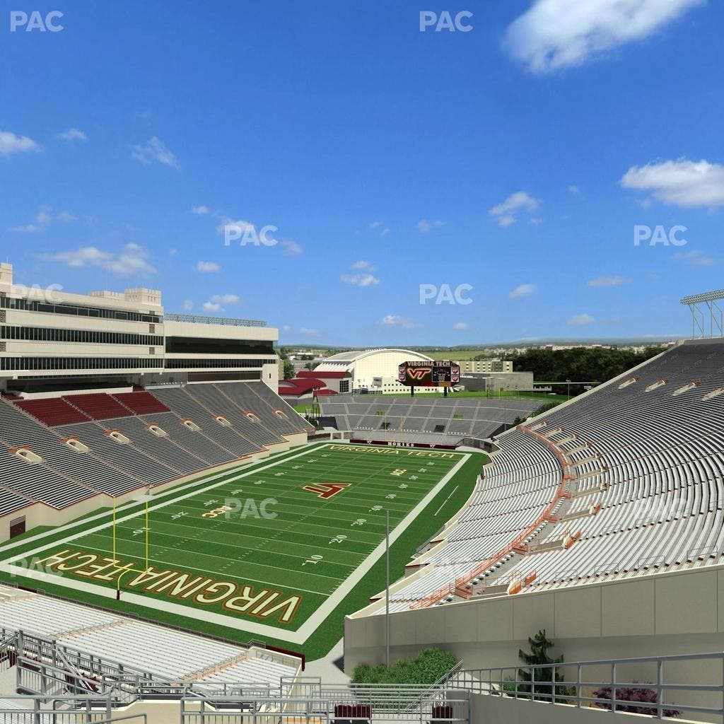 Lane Stadium - Section 501 Seat View