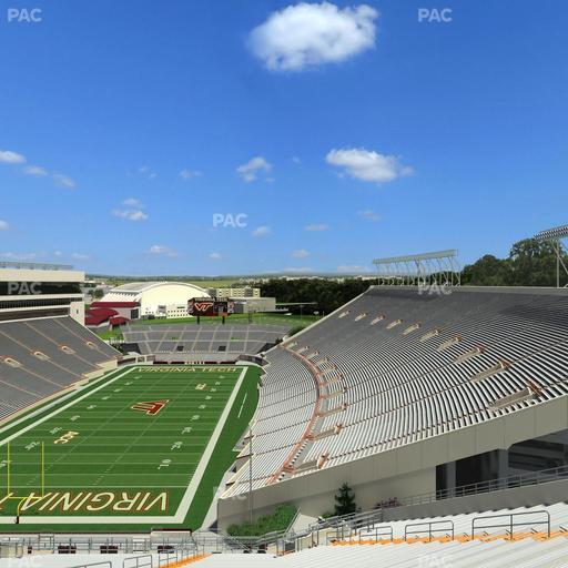 Lane Stadium - Section 502 Seat View