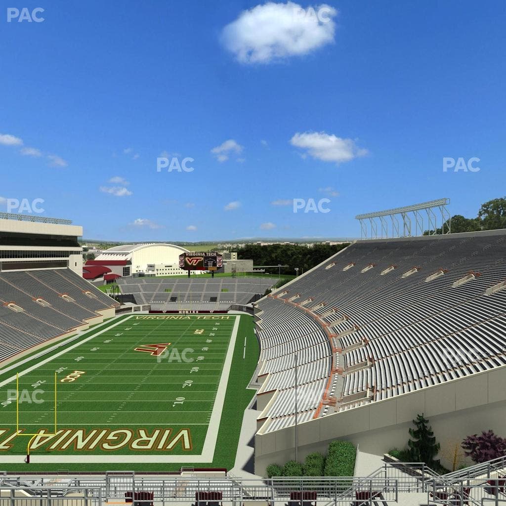 Lane Stadium - Section 503 Seat View
