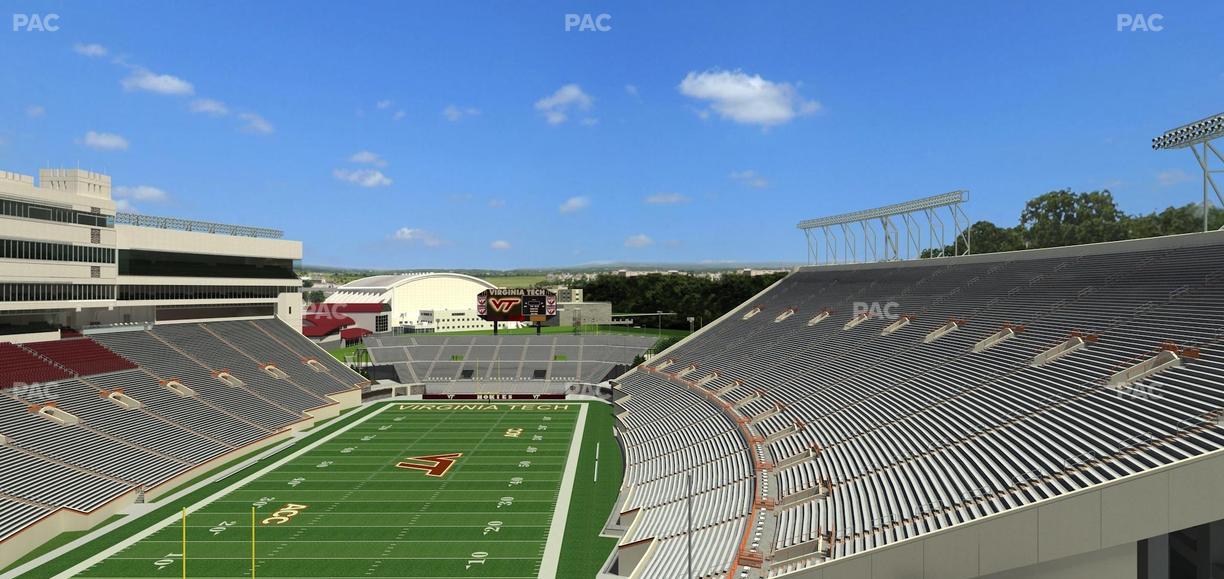 Lane Stadium - Section 503 Seat View
