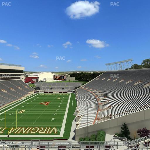 Lane Stadium - Section 503 Seat View