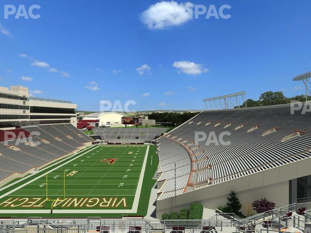 Lane Stadium - Section 503 Seat View Lane Stadium - Section 503 Seat View