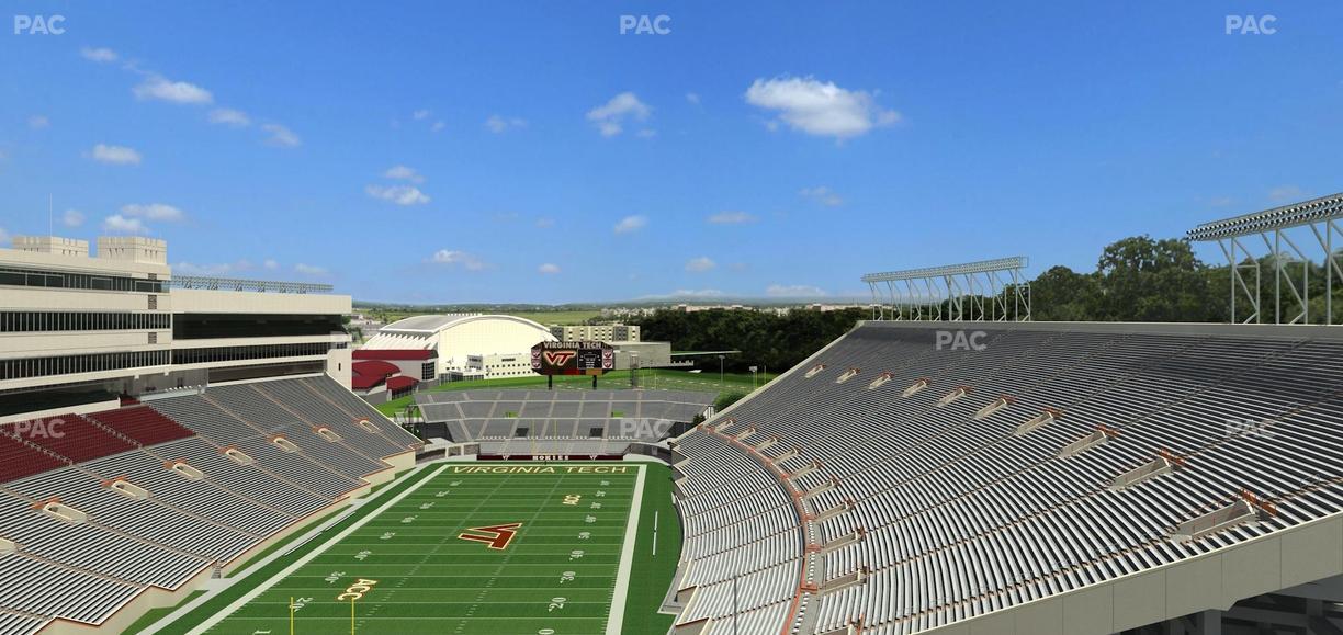 Lane Stadium - Section 503 Seat View