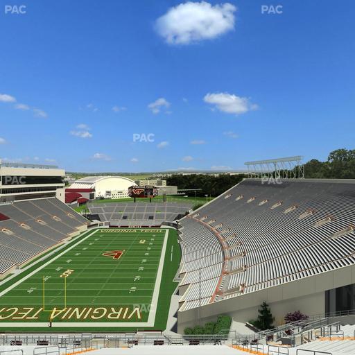 Lane Stadium - Section 503 Seat View