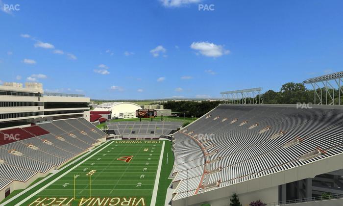 Lane Stadium - Section 503 Seat View