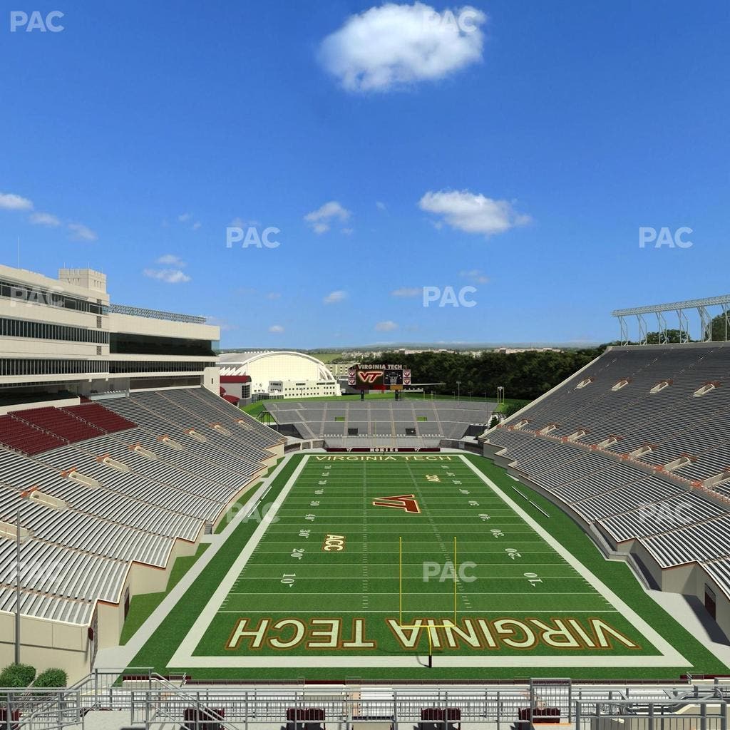 Lane Stadium - Section 506 Seat View