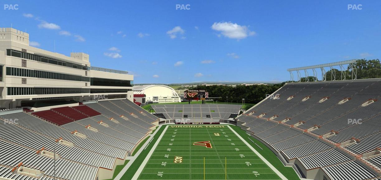 Lane Stadium - Section 506 Seat View