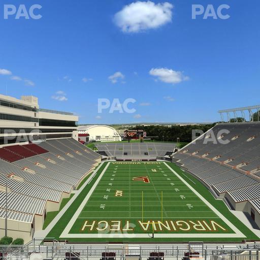 Lane Stadium - Section 506 Seat View