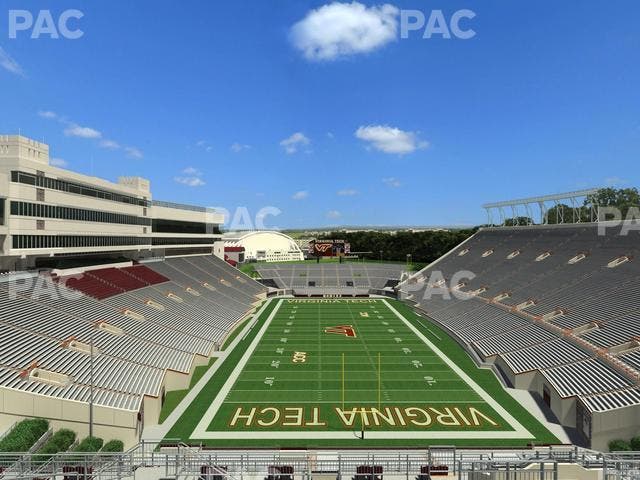 Lane Stadium - Section 506 Seat View
