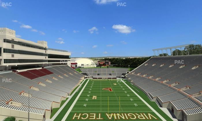 Lane Stadium - Section 506 Seat View