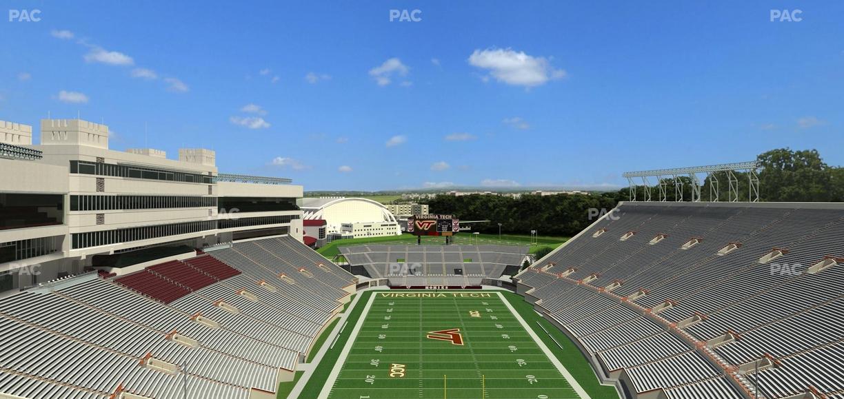 Lane Stadium - Section 506 Seat View