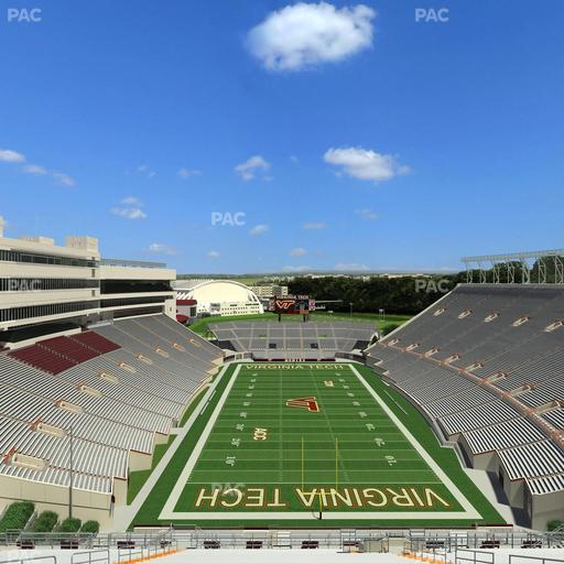 Lane Stadium - Section 506 Seat View