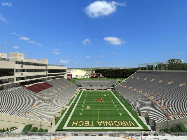 Lane Stadium - Section 506 Seat View