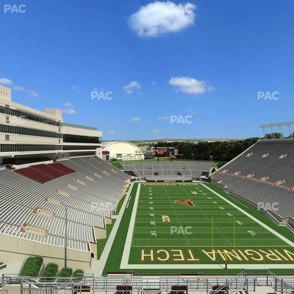 Lane Stadium - Section 507 Seat View