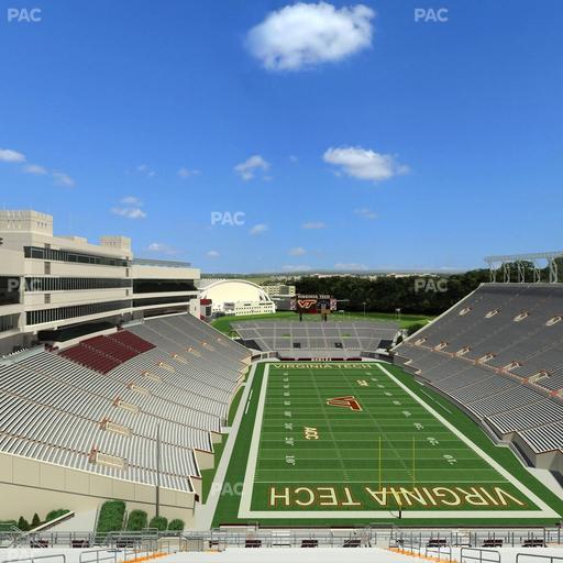 Lane Stadium - Section 507 Seat View