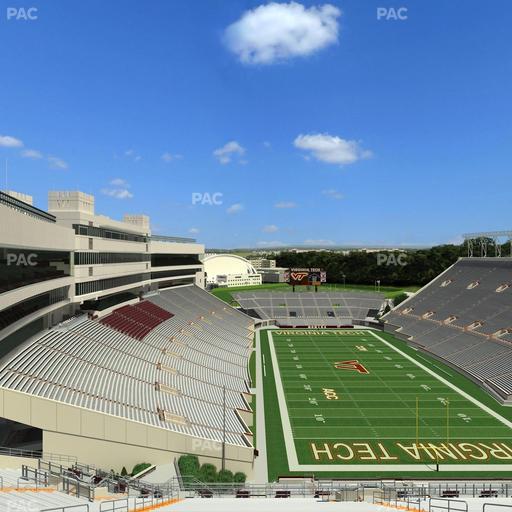 Lane Stadium - Section 508 Seat View