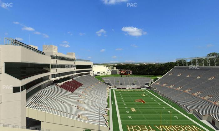 Lane Stadium - Section 508 Seat View