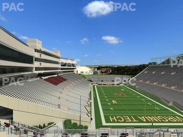 Lane Stadium - Section 508 Seat View Lane Stadium - Section 508 Seat View