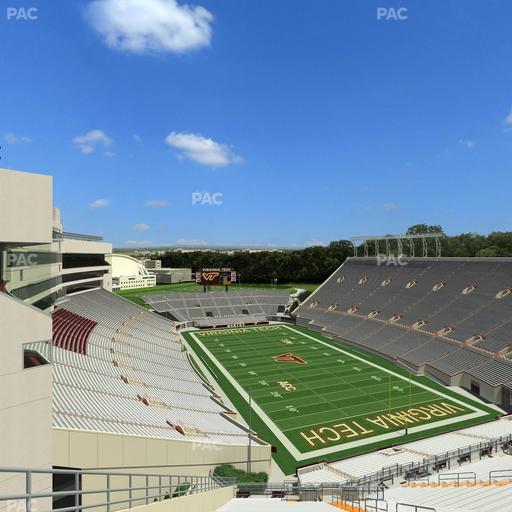 Lane Stadium - Section 510 Seat View
